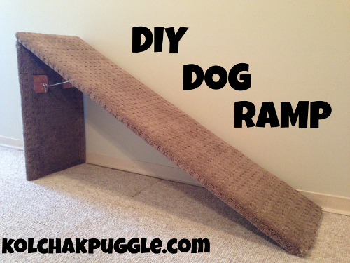 DIY Dog Ramp -   diy Dog stairs