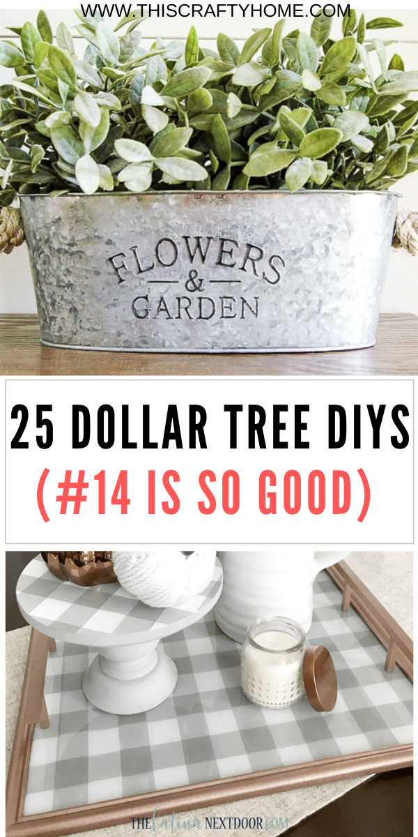 25 Dollar Tree DIY's (That will make your farmhouse dreams come true) -   diy Dollar Tree crafts