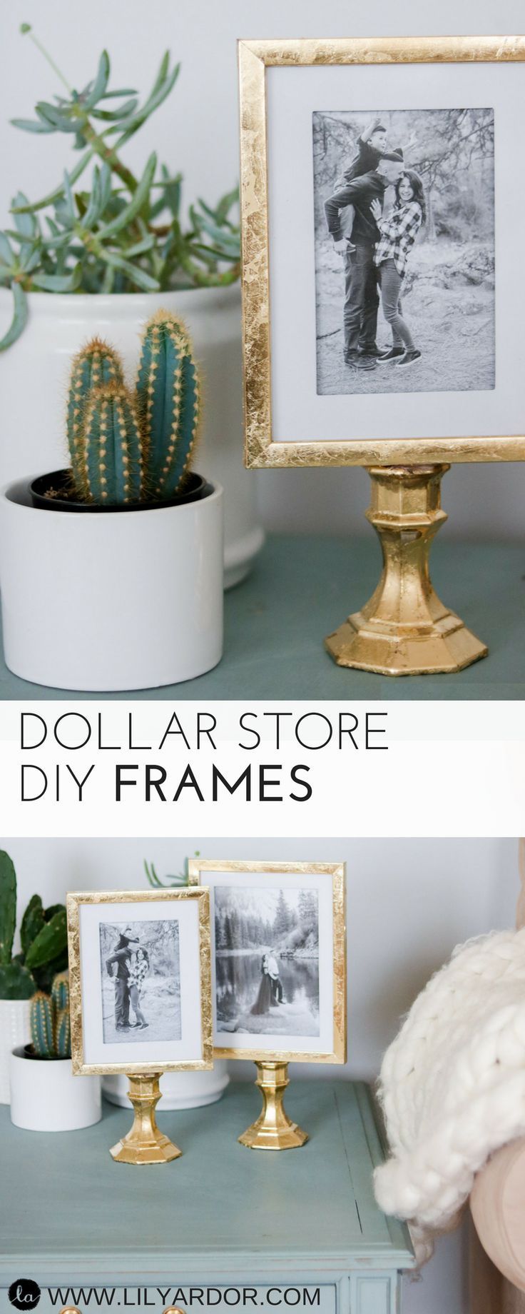 diy Dollar Tree frames