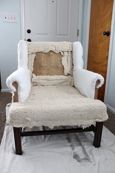 How to Reupholster a Chair -   diy Furniture upholstery
