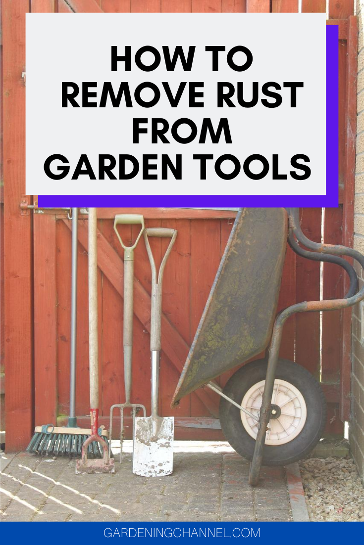 How? ?to? ?Remove? ?Rust? ?From? ?Tools? ?in? ?Your? ?Garden -   diy Garden floor