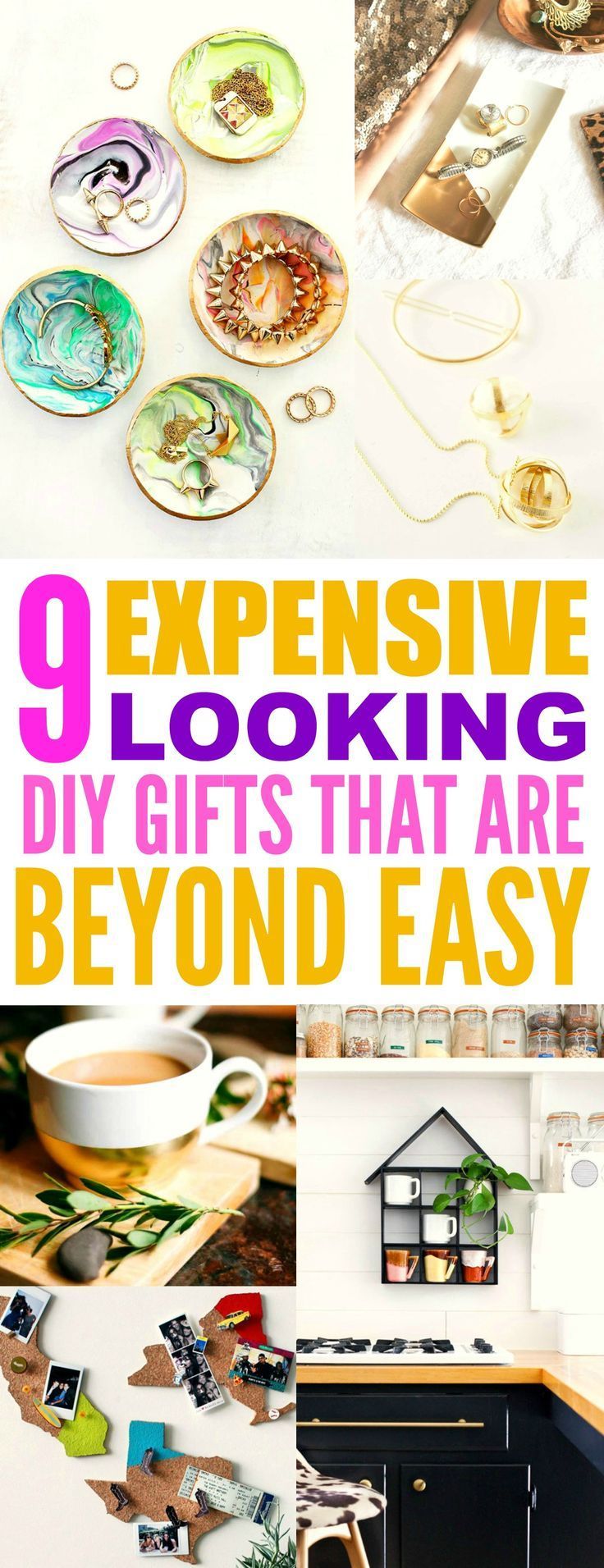 9 Expensive Looking Easy DIY Gifts -   diy Gifts for friends