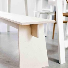 DIY: simple chic bankje | vtwonen -   diy Interieur tafel