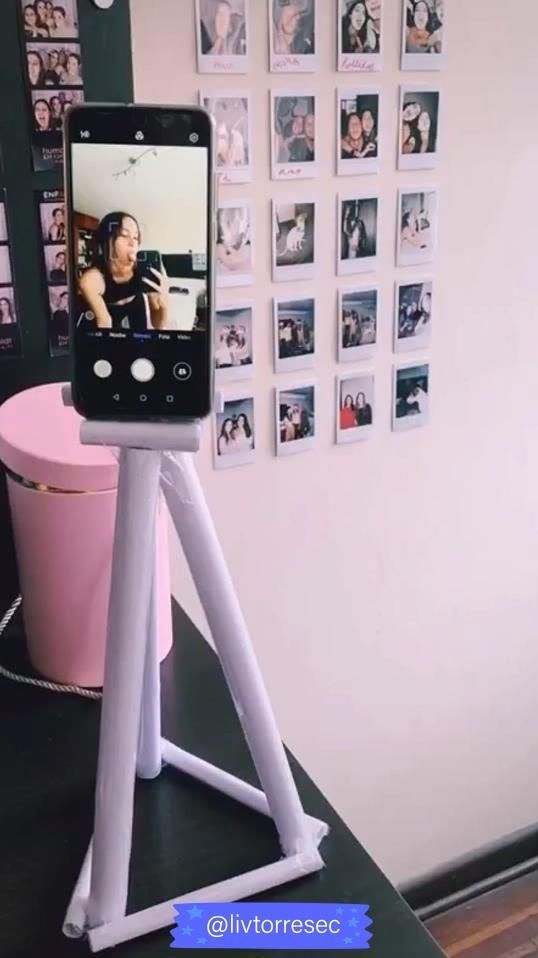 HOW TO MAKE A PAPER TRIPOD? -   diy Projects tumblr