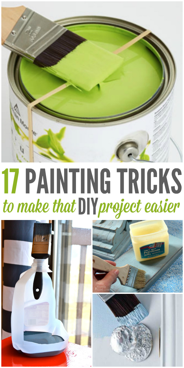 17 Painting Tricks That Make Painting Easier -   diy Projects tumblr