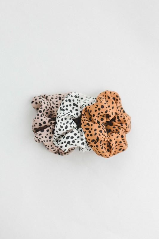 Dot Leopard Print Scrunchie -   diy Scrunchie thick