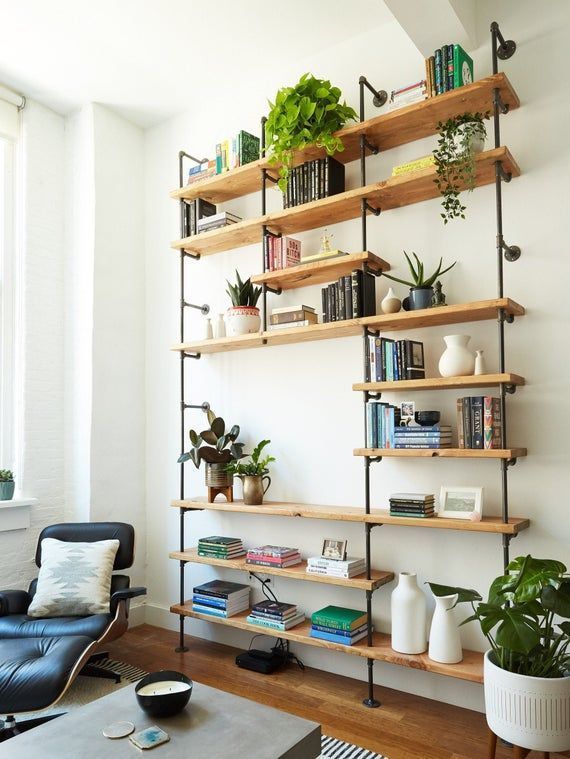 A Home For Book Lovers -   diy Shelves bookshelves