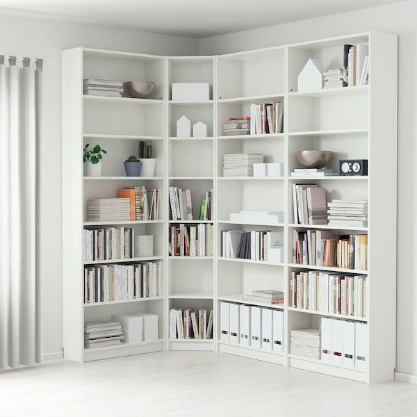 IKEA - BILLY Bookcase, White -   diy Shelves bookshelves