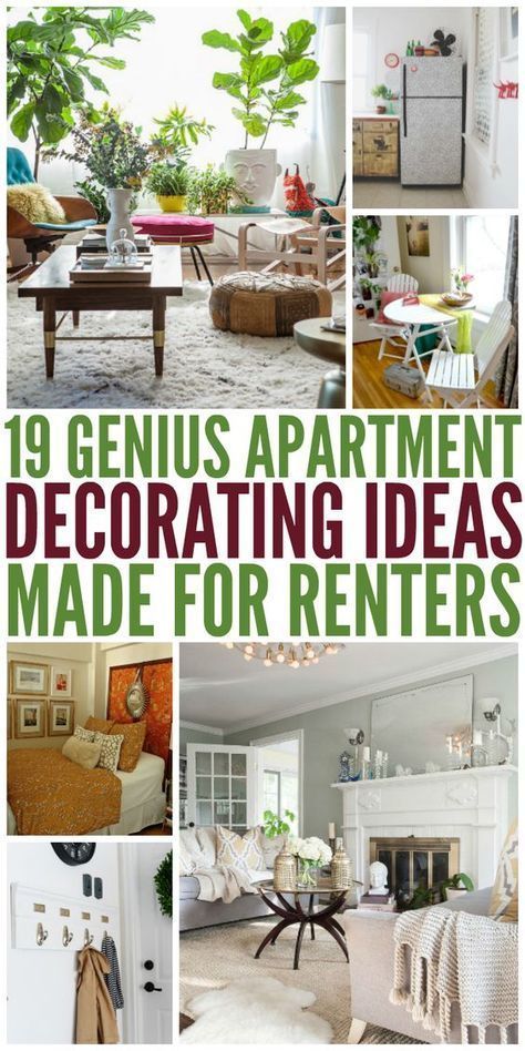 19 Genius Apartment Decorating Ideas Made for Renters -   diy Shelves for renters