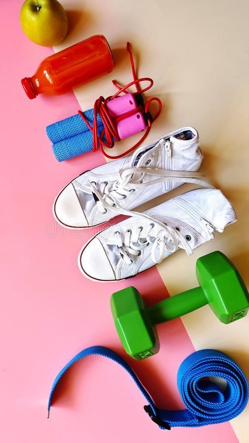 Sport Fitness Training Expander Exercise Equipment Sport Still Life Healthy Lifestyle Motivation Quotes Banner Concept Relaxat Stock Photo - Image of fitness, concept: 155046436 -   fitness Equipment photography