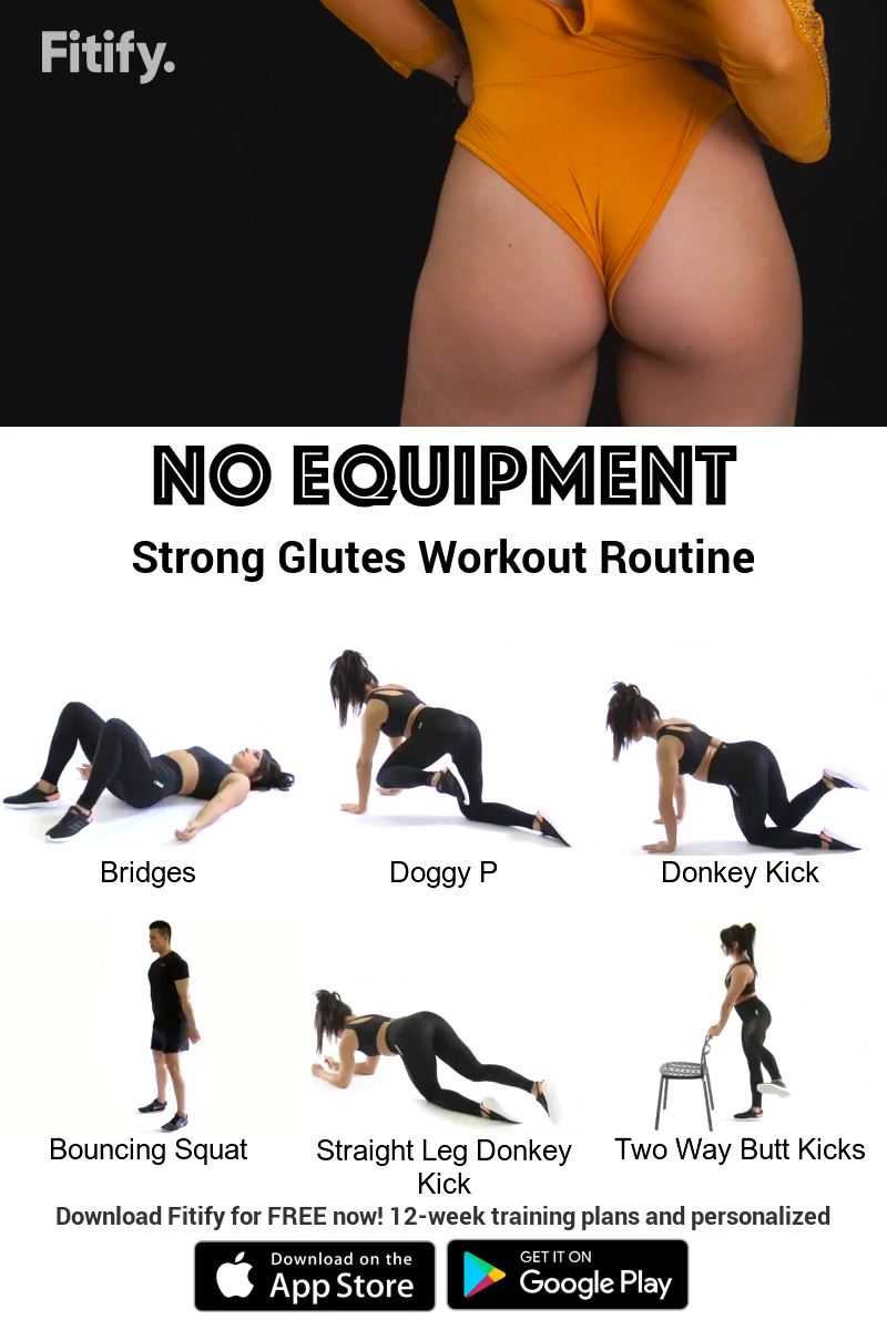 Strong Glutes Workout at HOME -   fitness Exercises for teens