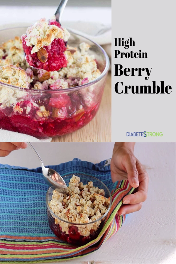 Easy High Protein Berry Crumble -   fitness Meals protein