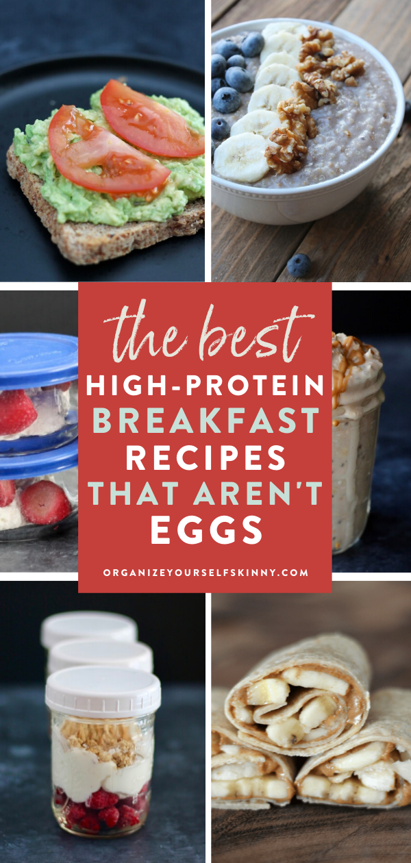 How to Meal Prep A High Protein Breakfast Without Eggs - Organize Yourself Skinny -   fitness Meals protein