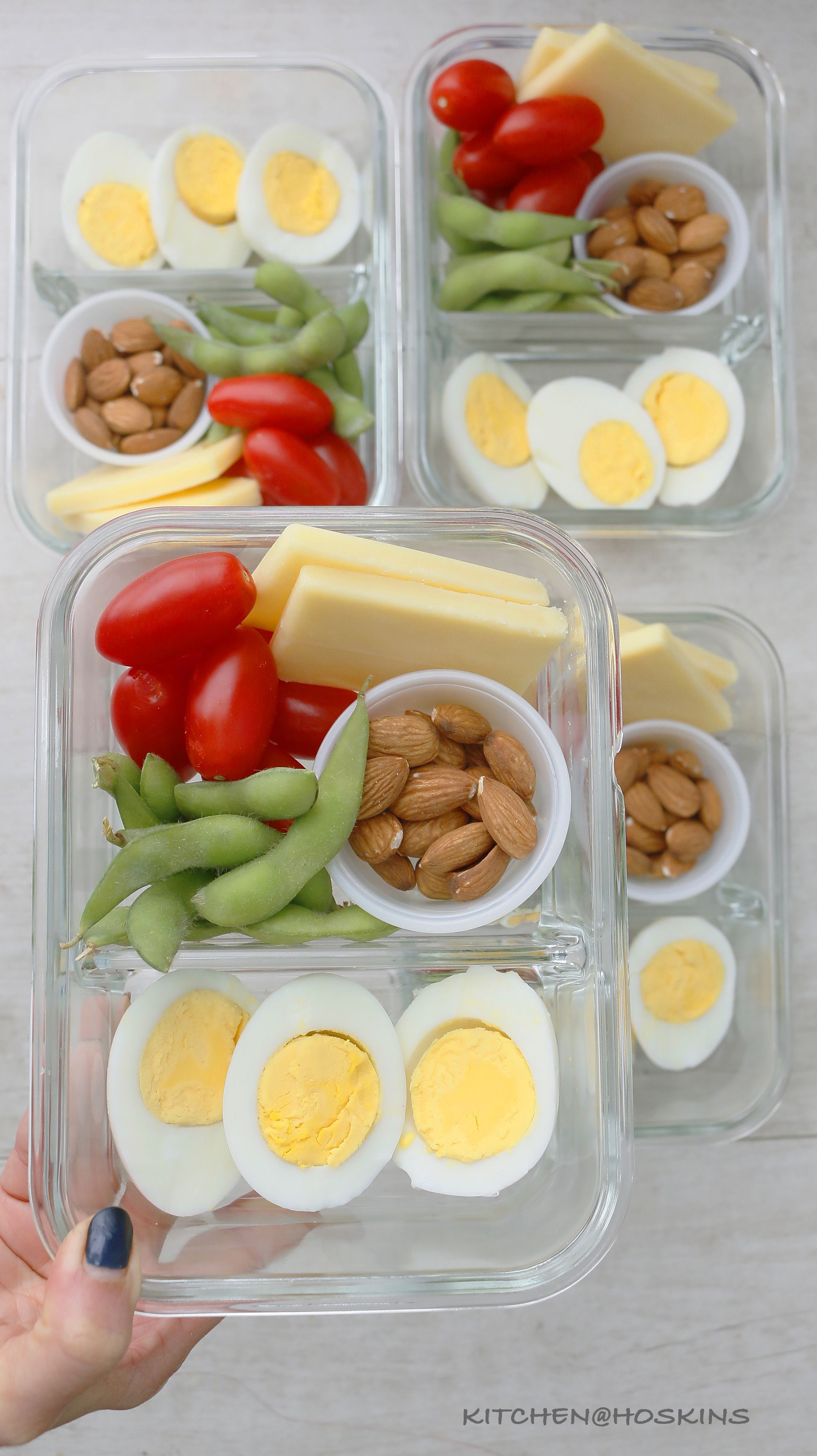 DIY Protein Snack Box Meal Prep | Kitchen @ Hoskins -   fitness Meals protein