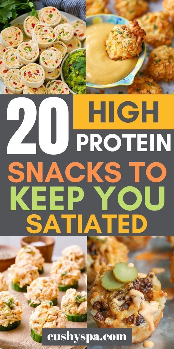 20 High Protein Snacks to Keep You Satiated -   fitness Meals protein
