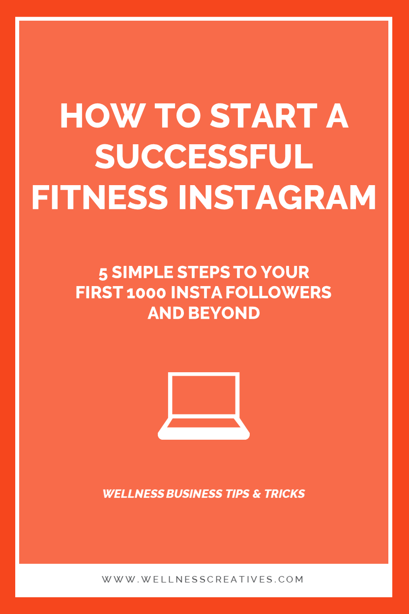 Starting A Fitness Instagram - 5 Simple Steps To Your First 1000 Followers -   how to start a fitness Instagram