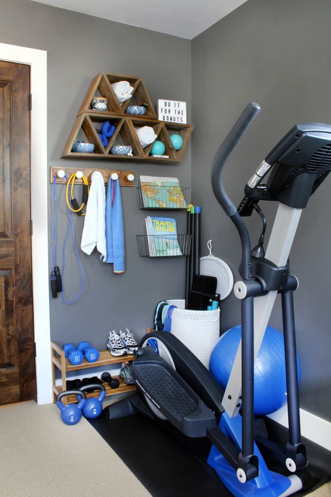 Stylish Home Gym Ideas for Small Spaces -   small fitness Interior