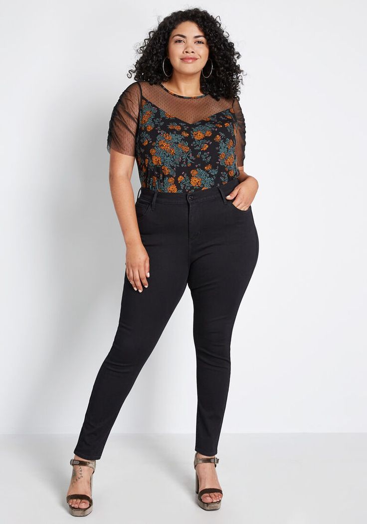 721 Skinny Jeans - Plus Size in 22 -   style Edgy plus size
