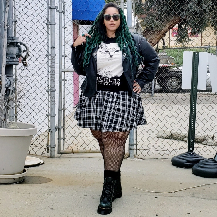 90s Feels -   style Edgy plus size