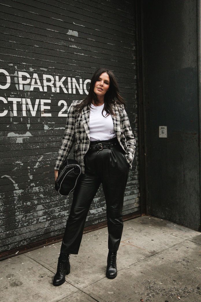 The Best Plus-Size Street Style From New York Fashion Week -   style Edgy plus size