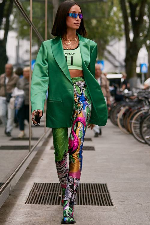 The Latest Street Style From Milan Fashion Week -   style Fashion artist