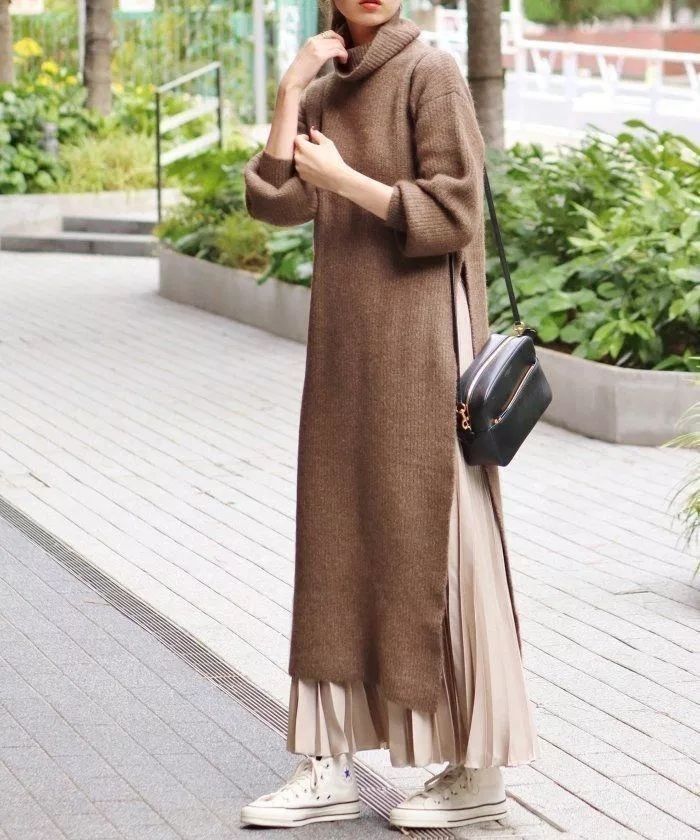 Sweater Dresses With Hijab Style - Zahrah Rose -   style Outfits hijab