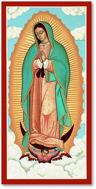 Our Lady of Guadalupe Icon -   13 beauty Icon art ideas