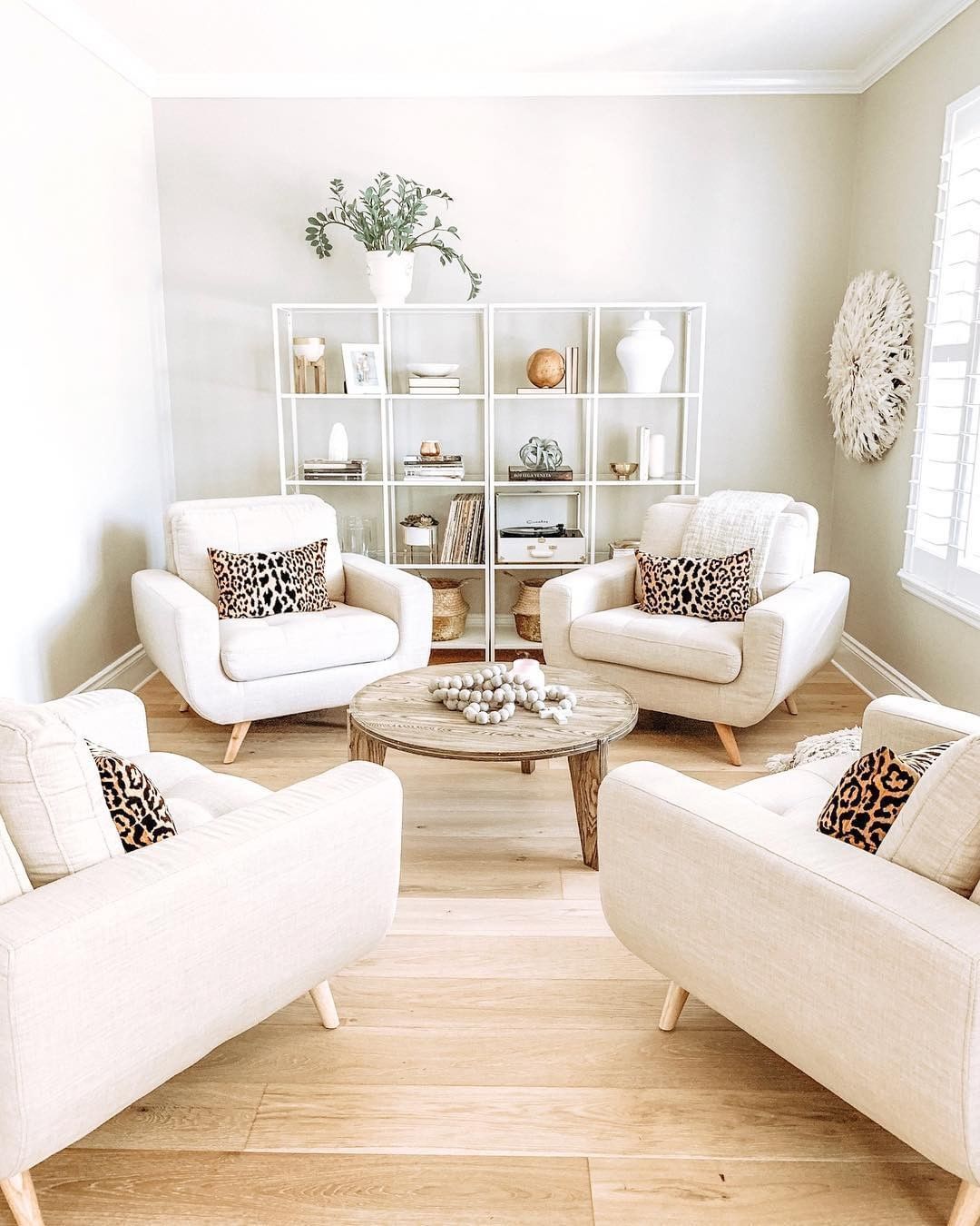 #LTKhome on Instagram: “?Add pop print cheetah pillows to your neutral chic living room style care of @luvbec and follow her in the @liketoknow.it app for more…” -   15 pop up fitness Room ideas