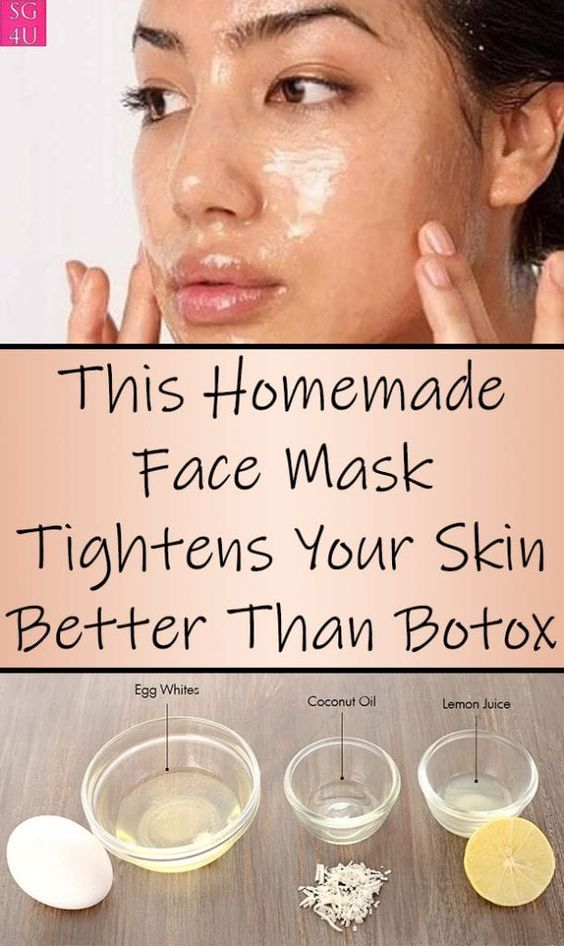 This Homemade Face Mask Tightens Your Skin Better Than Botox - She Made by Grace -   17 beauty Tips for hair ideas