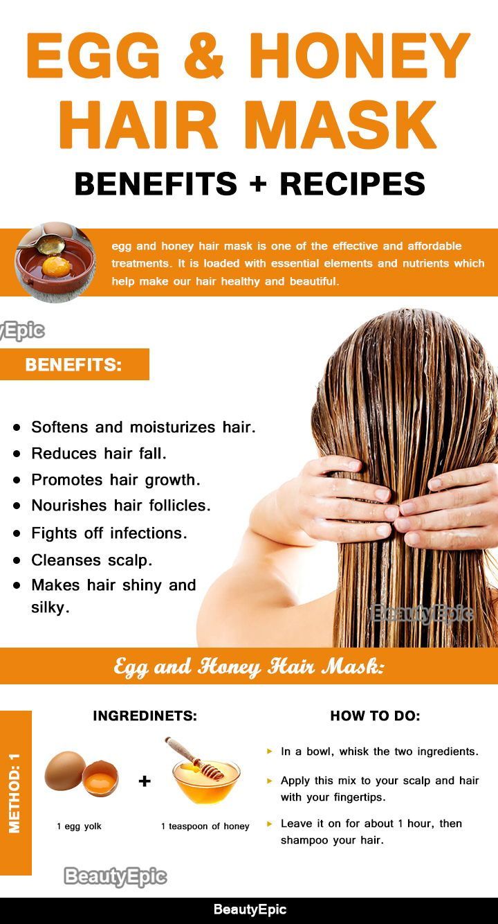 Egg and Honey Hair Mask: Benefits + Top 9 Hair Mask Recipes -   17 beauty Tips for hair ideas