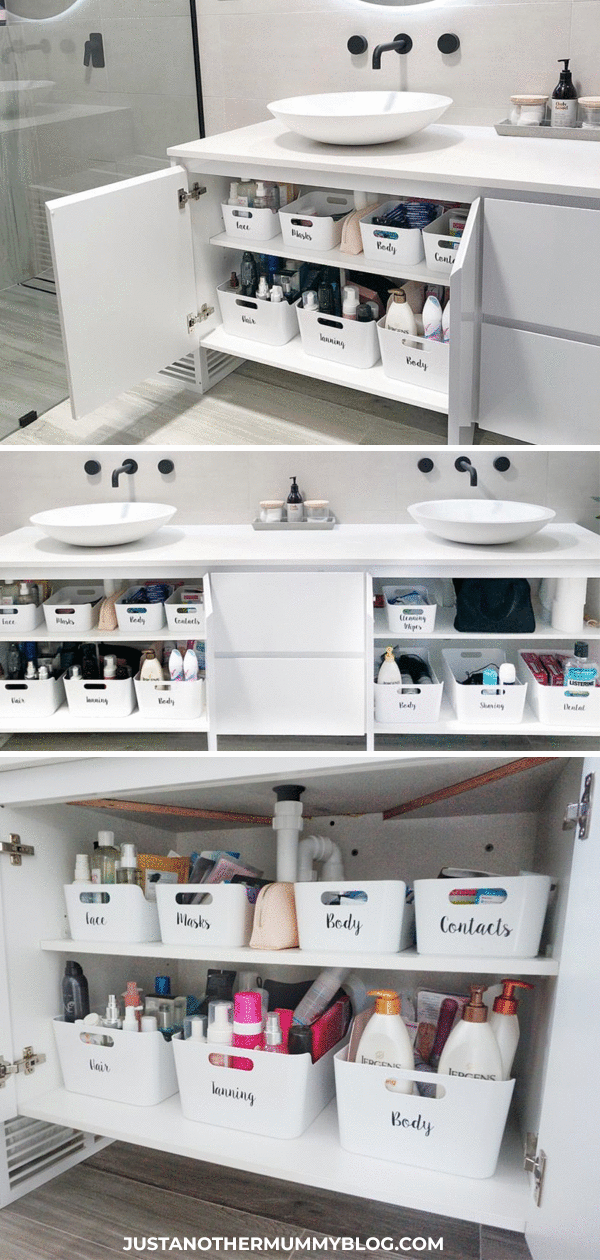 How To Organise Your Bathroom Cupboard -   17 diy Bathroom cupboard ideas