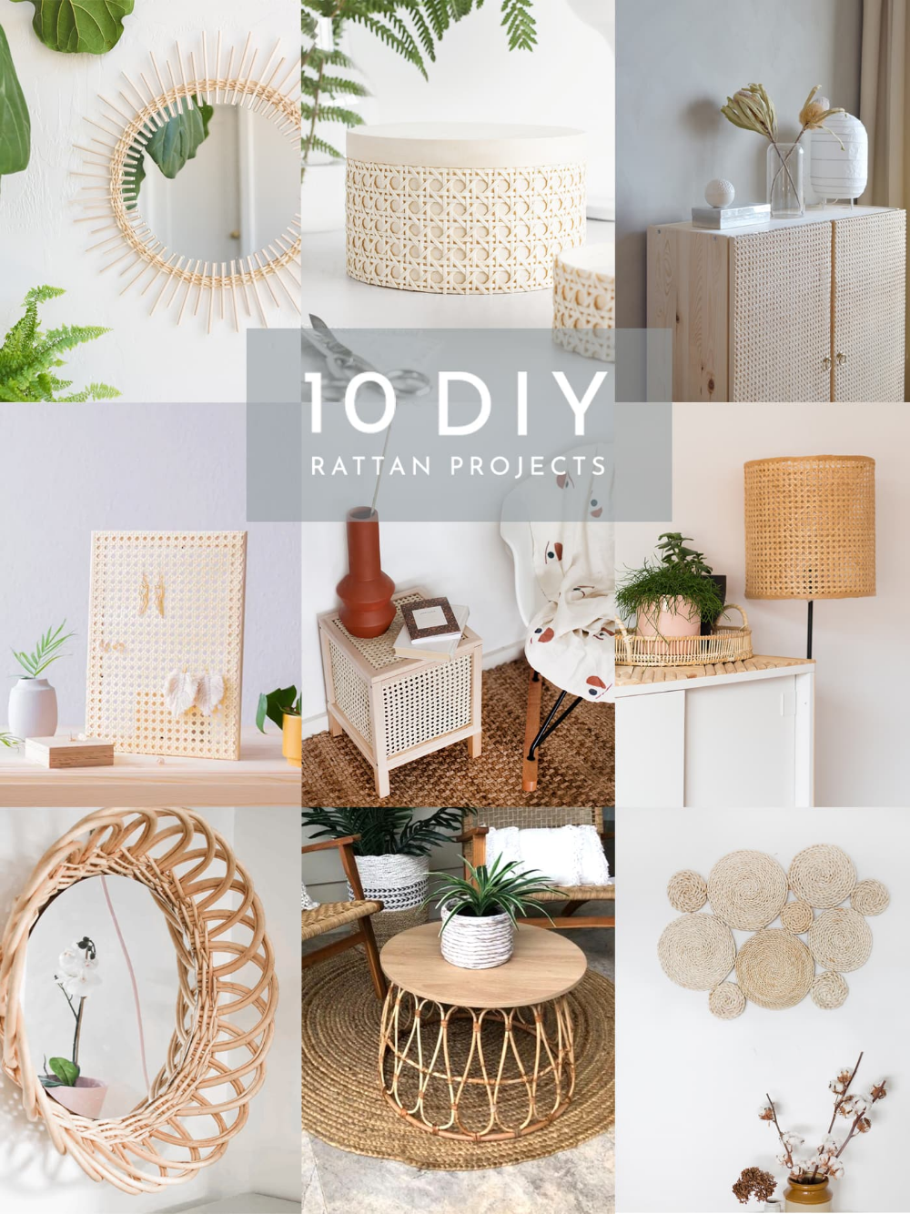 10 DIY Rattan Projects To Try | The Lovely Drawer -   17 diy Dco home ideas
