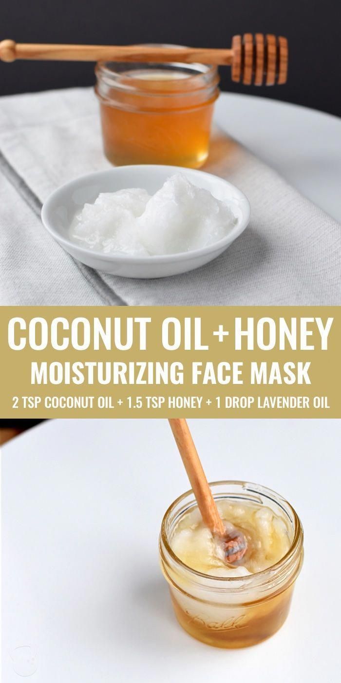 DIY Coconut Oil and Honey Face Mask -   17 diy Face Mask natural ideas