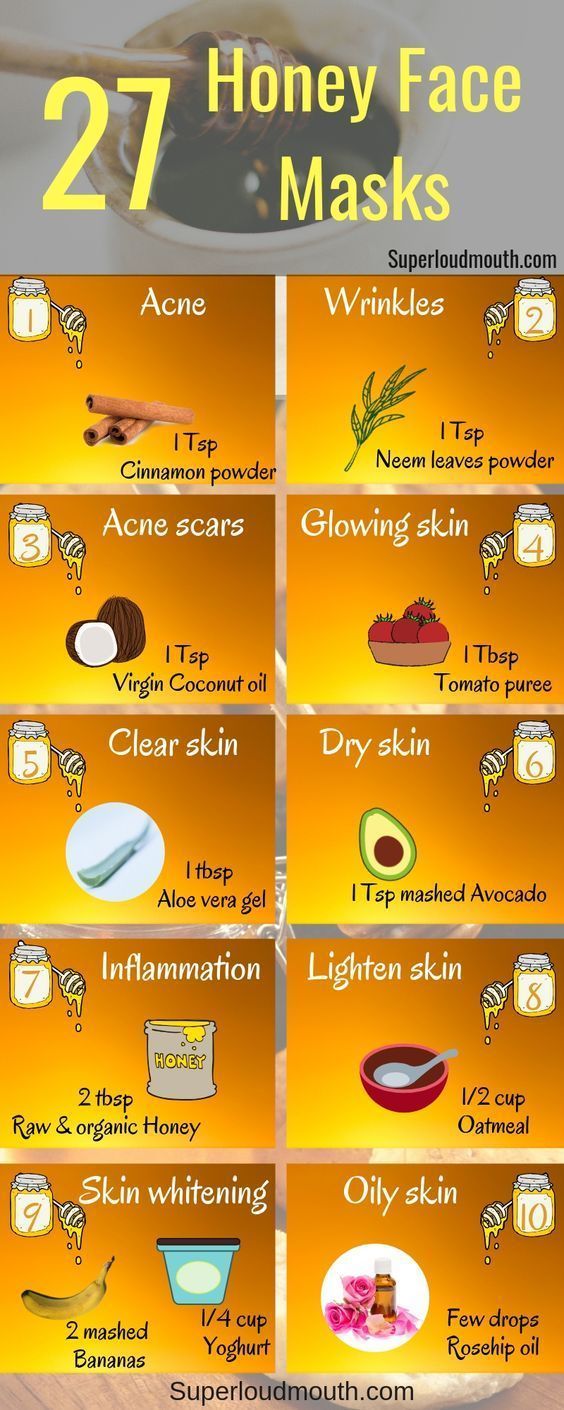 27 Honey Face Masks for all skin problems -   17 diy Face Mask natural ideas