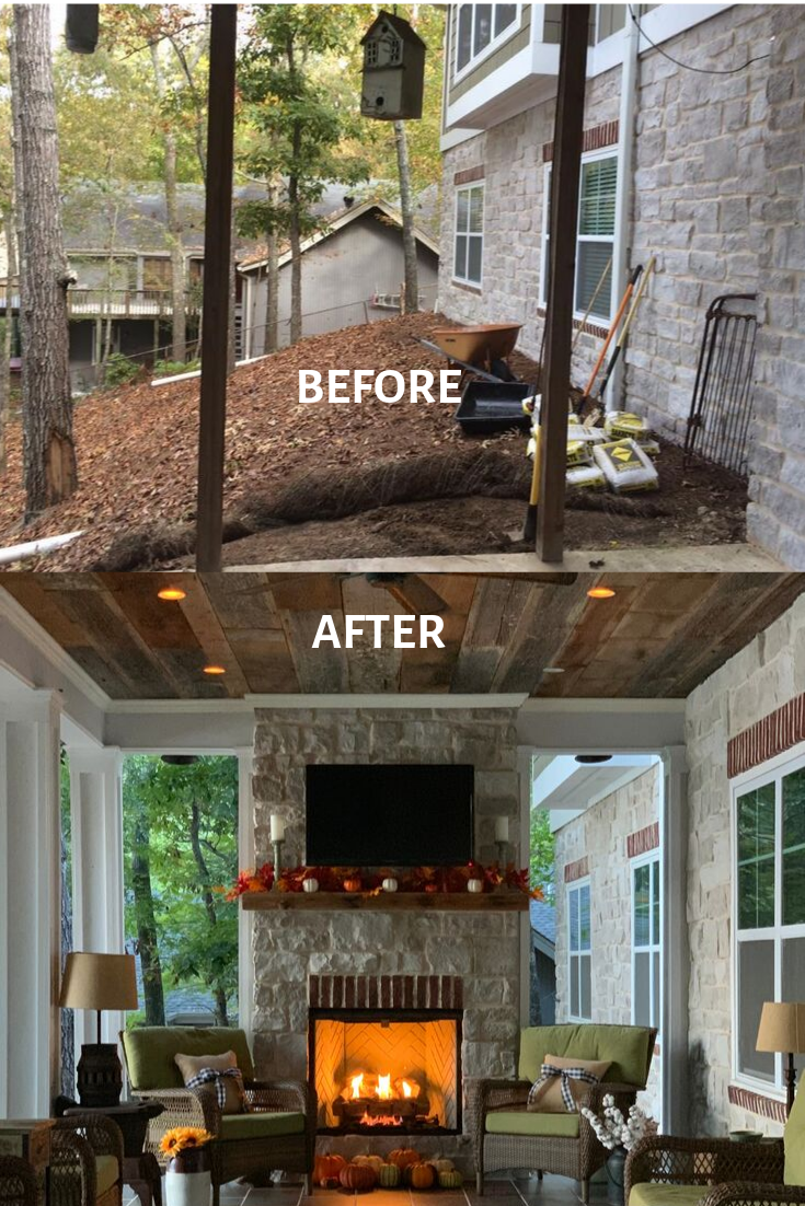 How We Built Our Outdoor Fireplace -   17 diy Outdoor fireplace ideas