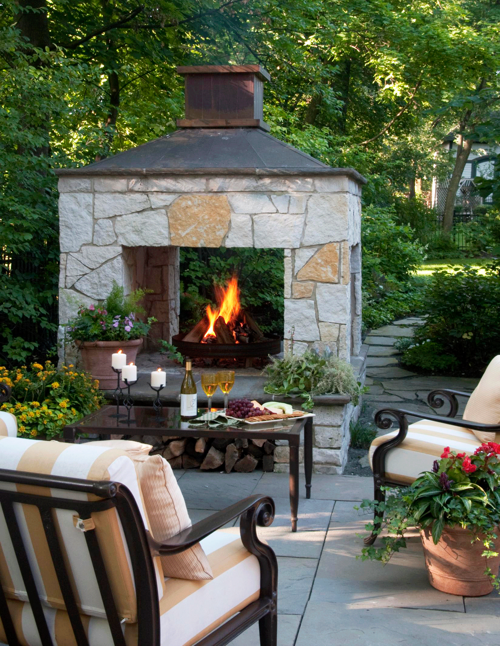 20 Outdoor Fireplace Ideas -   17 diy Outdoor fireplace ideas