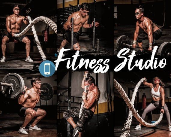 18 Fitness Studio Mobile Lightroom Presets, bodybuilding portrait Adobe LR preset theme, Instagram a -   17 fitness Photoshoot for men ideas