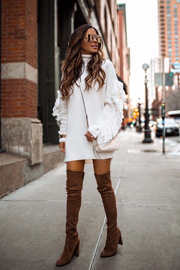 35 Must Have Outfits To Keep You Warm & Looking Good This Winter - -   17 style Winter night ideas