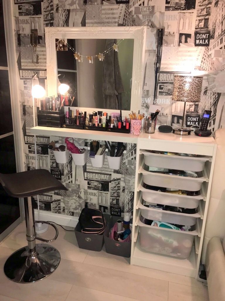 Beauty bar for less than 40 quid. No hacking required - IKEA Hackers -   18 beauty Bar in bedroom ideas