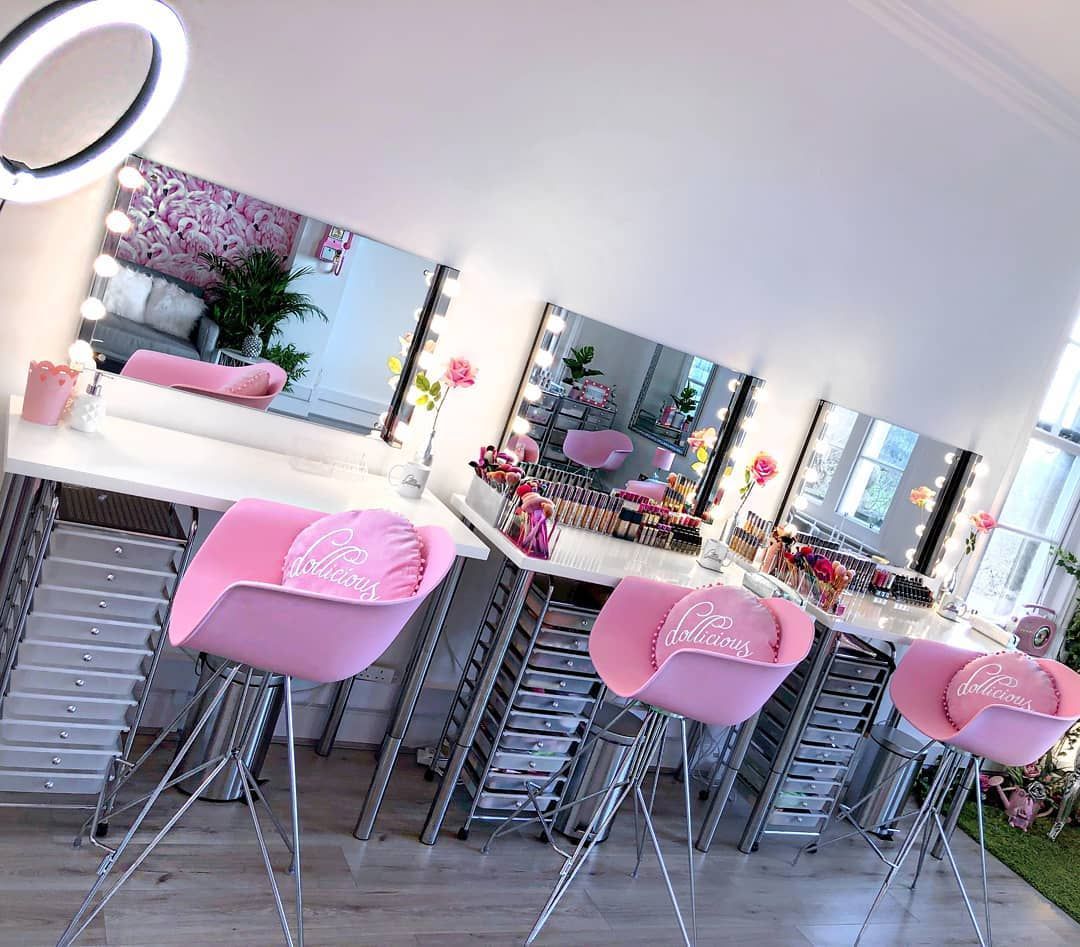 Dollicious Beauty Studio on Instagram: “For anyone that has a appointment booked in with us our new address is - Fleming business centre, burdon terrace in Jesmond NE23AE. If you…” -   18 beauty Bar in bedroom ideas
