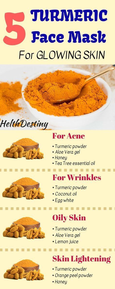 Turmeric Face Mask for Beautiful and Glowing Skin - HelthDestiny -   18 beauty Mask ideas