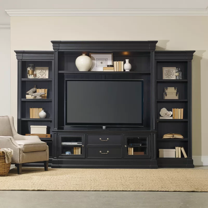 Clermont Solid Wood Entertainment Center for TVs up to 70