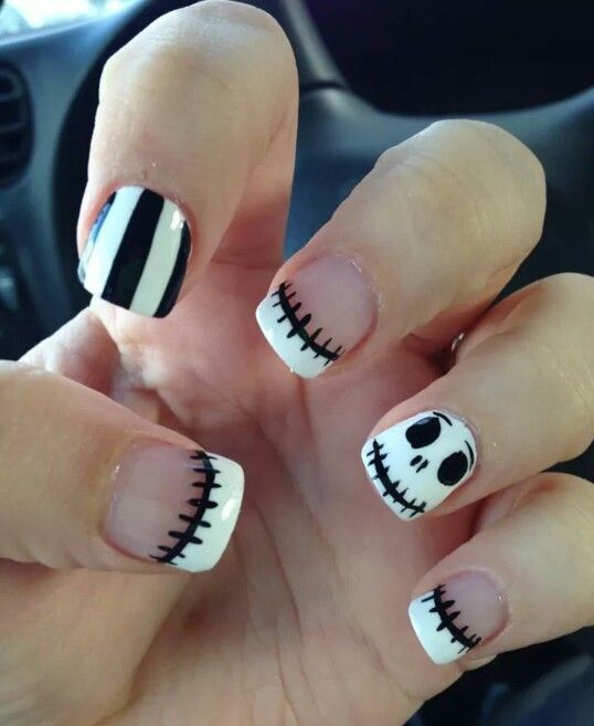 medium nails -   18 halloween nails diy easy ideas