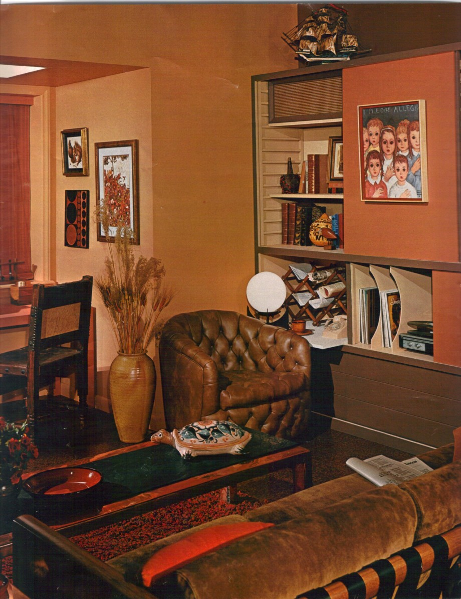 16 mod interior designs from 1968 - -   18 style Retro interior ideas