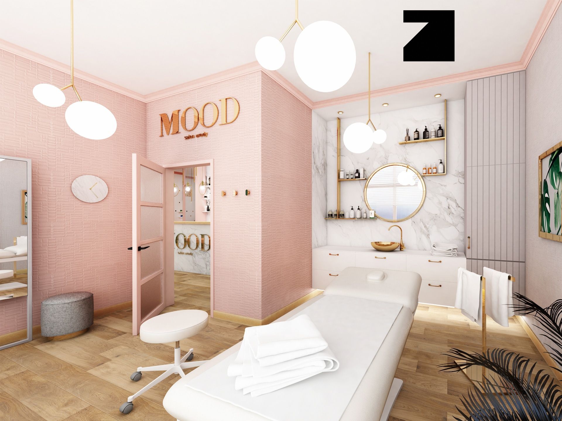 BEAUTY SALON MOOD - Lesinska Concept - Premium Design Studio -   19 beauty Design salon ideas