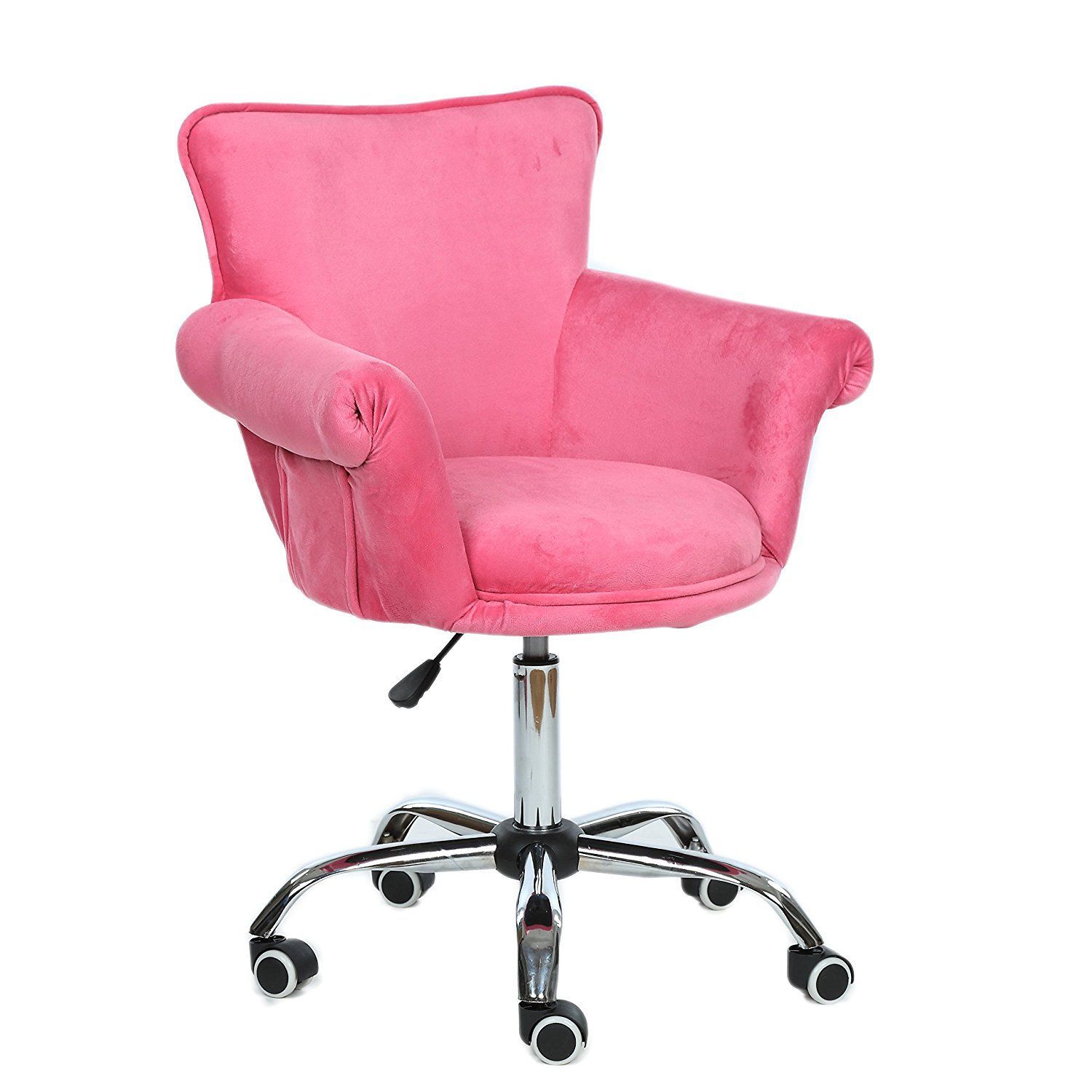 Magshion Deluxe Microfiber Office Desk Chair Bar stool Beauty Nail Salon Spa Vanity Seat Pink -   19 beauty Design salon ideas