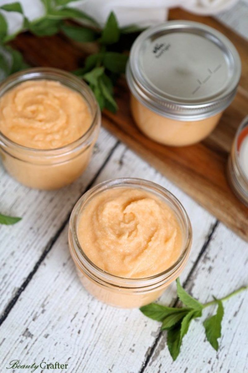 Homemade Orange Mint Sugar Scrub Recipe -   19 beauty DIY to sell ideas