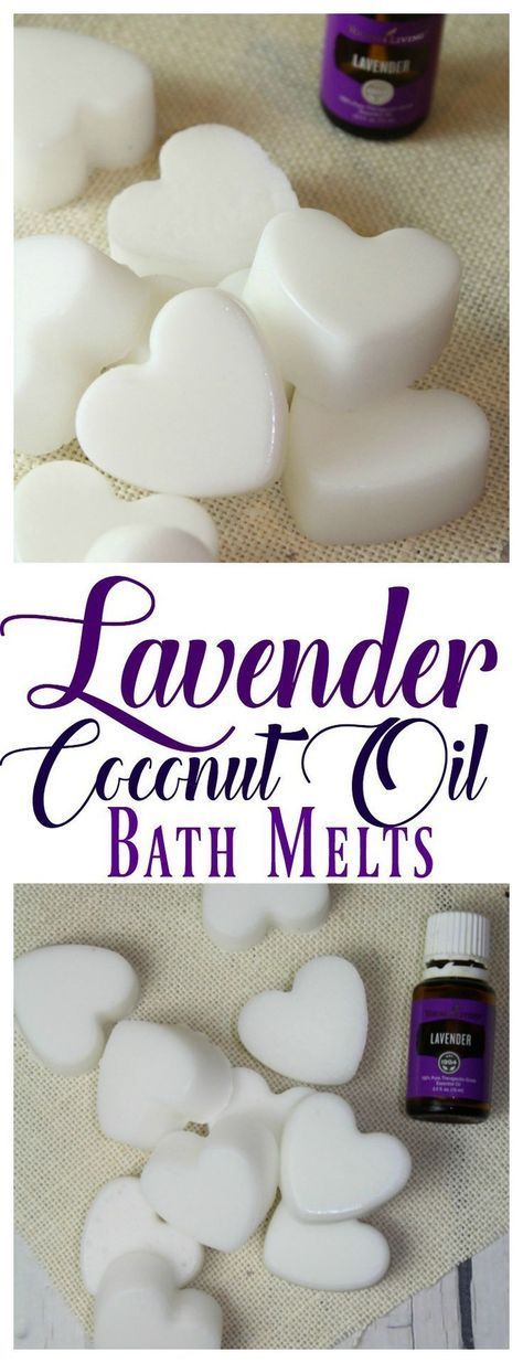 Lavender Coconut Oil Bath Melts -   19 beauty DIY to sell ideas