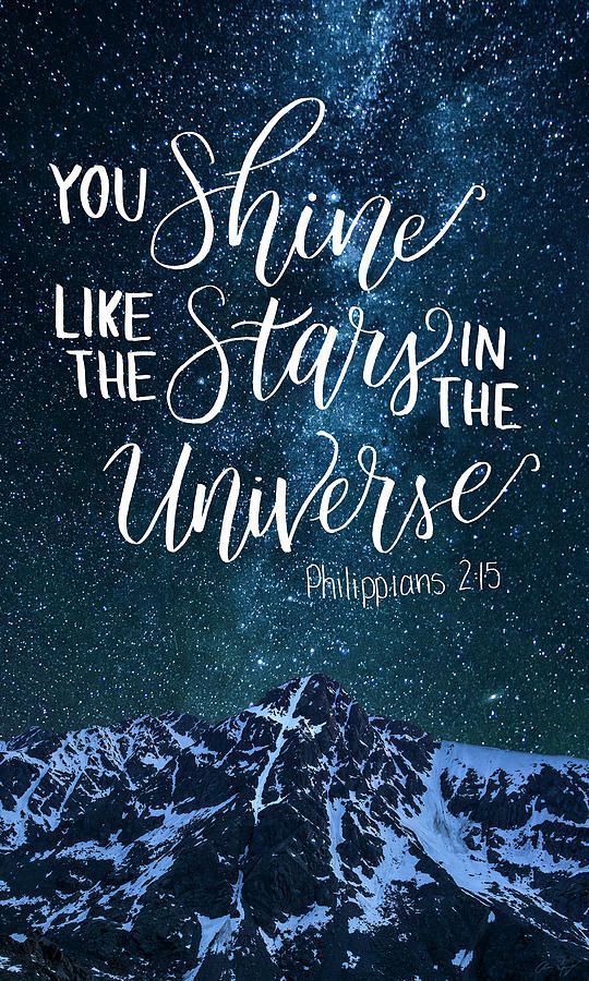 Shine Like Stars in the Sky by Aaron Spong -   19 beauty Quotes bible ideas
