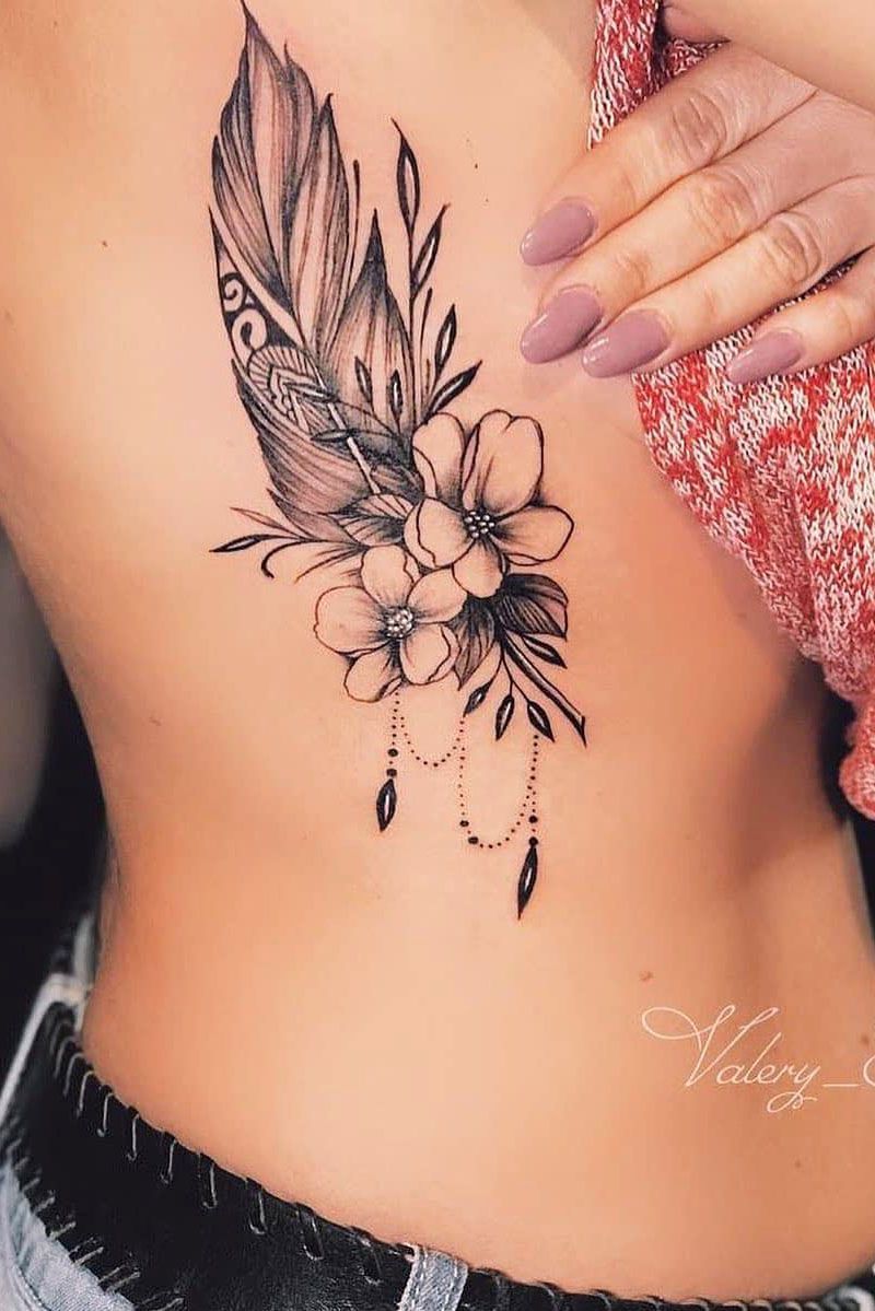 31+ Gorgeous Flower tattoo designs - Viсtoria Lifestyle blog -   19 beauty Words tattoo ideas